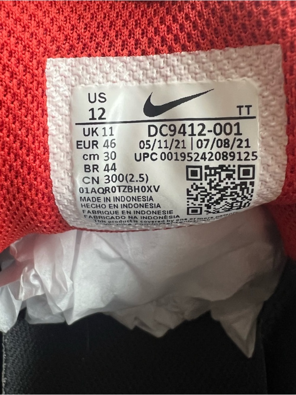 Nike Air Max 95 University Gold Red Size 12 Suede Retro Streetwear - Picture 8 of 8